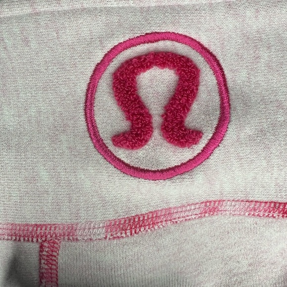Lululemon Pink Heathered Scuba Size 6 - Picture 3 of 3